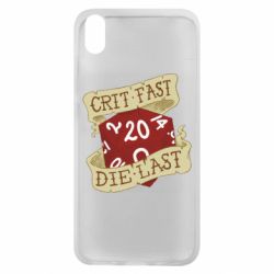 Чехол для Xiaomi Redmi 7A Crit fast - die last - PrintSalon