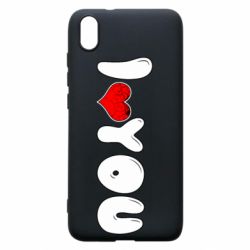 Чехол для Xiaomi Redmi 7A День Валентина I love you - PrintSalon