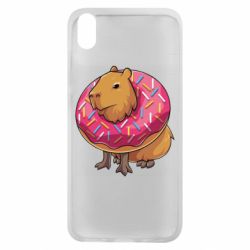 Чехол для Xiaomi Redmi 7A Пончик с капибарой - PrintSalon