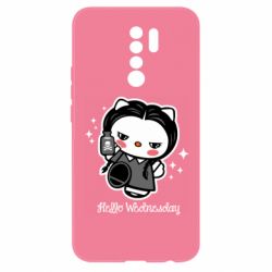 Чехол для Xiaomi Redmi 9 Wednesday Hello Kitty - PrintSalon