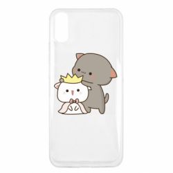 Чехол для Xiaomi Redmi 9a Чиби котики - PrintSalon