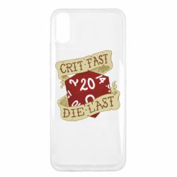 Чехол для Xiaomi Redmi 9a Crit fast - die last