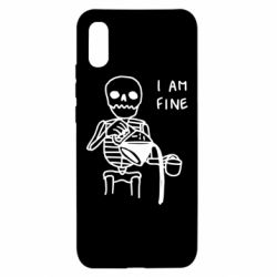 Чехол для Xiaomi Redmi 9a I'm Fine... - PrintSalon