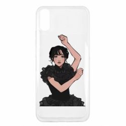 Чехол для Xiaomi Redmi 9a Уэнсдей арт - PrintSalon