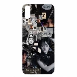 Чехол для Xiaomi Redmi 9a Венздей Адамс. - PrintSalon