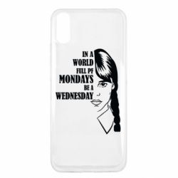 Чехол для Xiaomi Redmi 9a Wednesday girl - PrintSalon