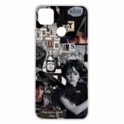 Чехол для Xiaomi Redmi 9c Венздей Адамс.