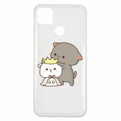 Чехол для Xiaomi Redmi 9c Чиби котики