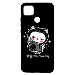 Чехол для Xiaomi Redmi 9c Wednesday Hello Kitty