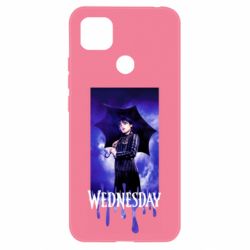 Чехол для Xiaomi Redmi 9c Wednesday Text Logo