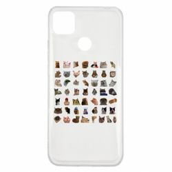 Чехол для Xiaomi Redmi 9c Коты мем.