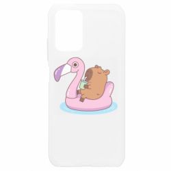 Чехол для Xiaomi Redmi Note 10 4G/10s Capybara Chilling - PrintSalon