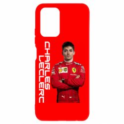 Чехол для Xiaomi Redmi Note 10 4G/10s F1 Charles Leclerc - PrintSalon