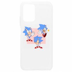 Чехол для Xiaomi Redmi Note 10 4G/10s Funny Sonic - PrintSalon