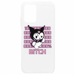 Чехол для Xiaomi Redmi Note 10 4G/10s Kuromi bitch - PrintSalon