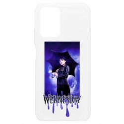 Чехол для Xiaomi Redmi Note 10 4G/10s Wednesday Text Logo - PrintSalon