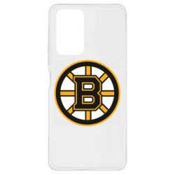 Чехол для Xiaomi Redmi Note 10 Pro Boston Bruins logo - PrintSalon