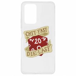 Чехол для Xiaomi Redmi Note 10 Pro Crit fast - die last - PrintSalon