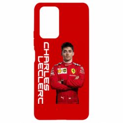 Чехол для Xiaomi Redmi Note 10 Pro F1 Charles Leclerc - PrintSalon