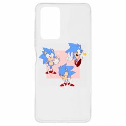 Чехол для Xiaomi Redmi Note 10 Pro Funny Sonic - PrintSalon