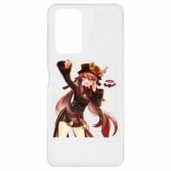 Чехол для Xiaomi Redmi Note 10 Pro Ху Тао Геншин - PrintSalon