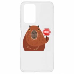 Чехол для Xiaomi Redmi Note 10 Pro Капибара. Error - PrintSalon