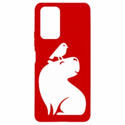 Чохол для Xiaomi Redmi Note 10 Pro Копібара та Пташка - PrintSalon