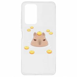 Чехол для Xiaomi Redmi Note 10 Pro Морда капибары - PrintSalon