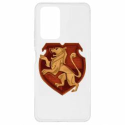 Чехол для Xiaomi Redmi Note 10 Pro Cтарая эмблема Гриффиндор - PrintSalon