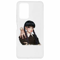 Чехол для Xiaomi Redmi Note 10 Pro Венсдей и Вещь - PrintSalon