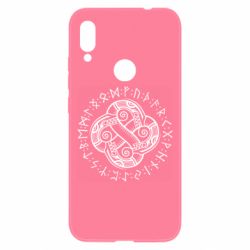 Чехол для Xiaomi Redmi Note 7 Celtic Dragon and Runes - PrintSalon