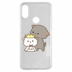 Чехол для Xiaomi Redmi Note 7 Чиби котики - PrintSalon