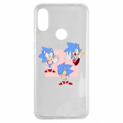 Чехол для Xiaomi Redmi Note 7 Funny Sonic - PrintSalon