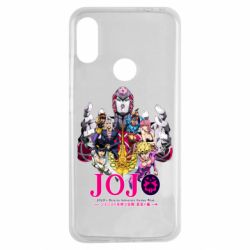 Чехол для Xiaomi Redmi Note 7 JoJo Golden Wind - PrintSalon