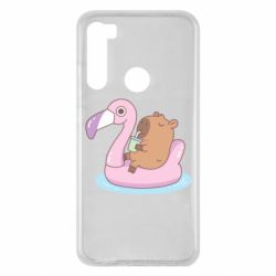 Чехол для Xiaomi Redmi Note 8 Capybara Chilling - PrintSalon