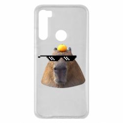 Чехол для Xiaomi Redmi Note 8 Capybara cool - PrintSalon