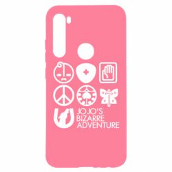 Чохол для Xiaomi Redmi Note 8 JoJo Symbols - PrintSalon