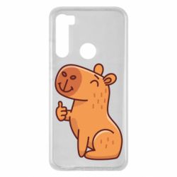 Чехол для Xiaomi Redmi Note 8 Капибара лайк - PrintSalon
