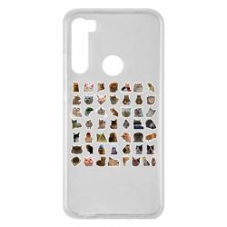 Чехол для Xiaomi Redmi Note 8 Коты мем. - PrintSalon