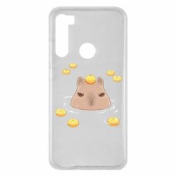 Чехол для Xiaomi Redmi Note 8 Морда капибары - PrintSalon