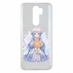 Чехол для Xiaomi Redmi Note 8 Pro Аяка в стиле Фонтейна - PrintSalon