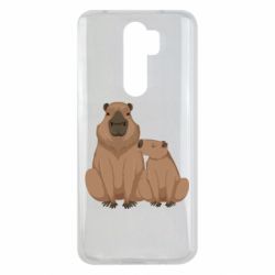 Чехол для Xiaomi Redmi Note 8 Pro Две капибары - PrintSalon