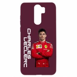 Чехол для Xiaomi Redmi Note 8 Pro F1 Charles Leclerc - PrintSalon