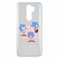 Чехол для Xiaomi Redmi Note 8 Pro Funny Sonic - PrintSalon