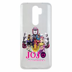 Чехол для Xiaomi Redmi Note 8 Pro JoJo Golden Wind - PrintSalon