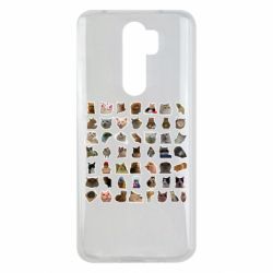 Чехол для Xiaomi Redmi Note 8 Pro Коты мем. - PrintSalon