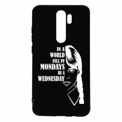 Чехол для Xiaomi Redmi Note 8 Pro Wednesday girl - PrintSalon