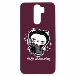 Чехол для Xiaomi Redmi Note 8 Pro Wednesday Hello Kitty - PrintSalon