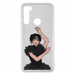 Чехол для Xiaomi Redmi Note 8 Уэнсдей арт - PrintSalon