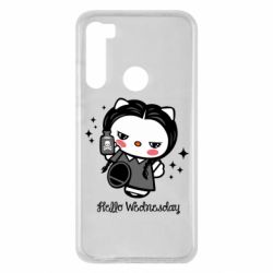 Чехол для Xiaomi Redmi Note 8 Wednesday Hello Kitty - PrintSalon